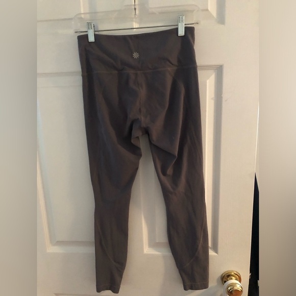 COPY - Athleta HI-RISE  Gray/Mauve size small super soft leggings - Picture 5 of 7